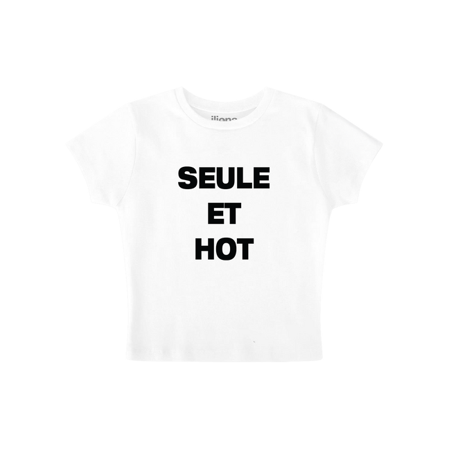 baby tee (seule et hot) - what if i break up with u ?